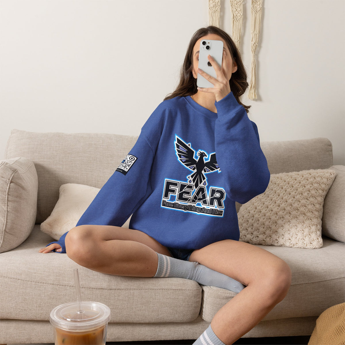 F.E.A.R. (Face Everything And Rise)- Crewneck Sweatshirt