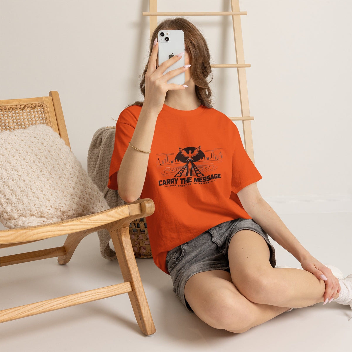 Carry The Message - Cotton T-Shirt