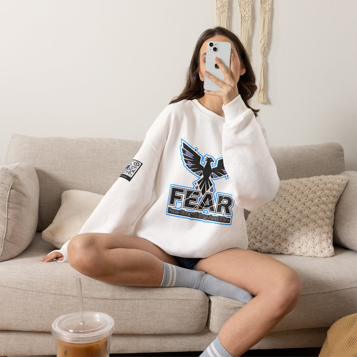 F.E.A.R. (Face Everything And Rise)- Crewneck Sweatshirt