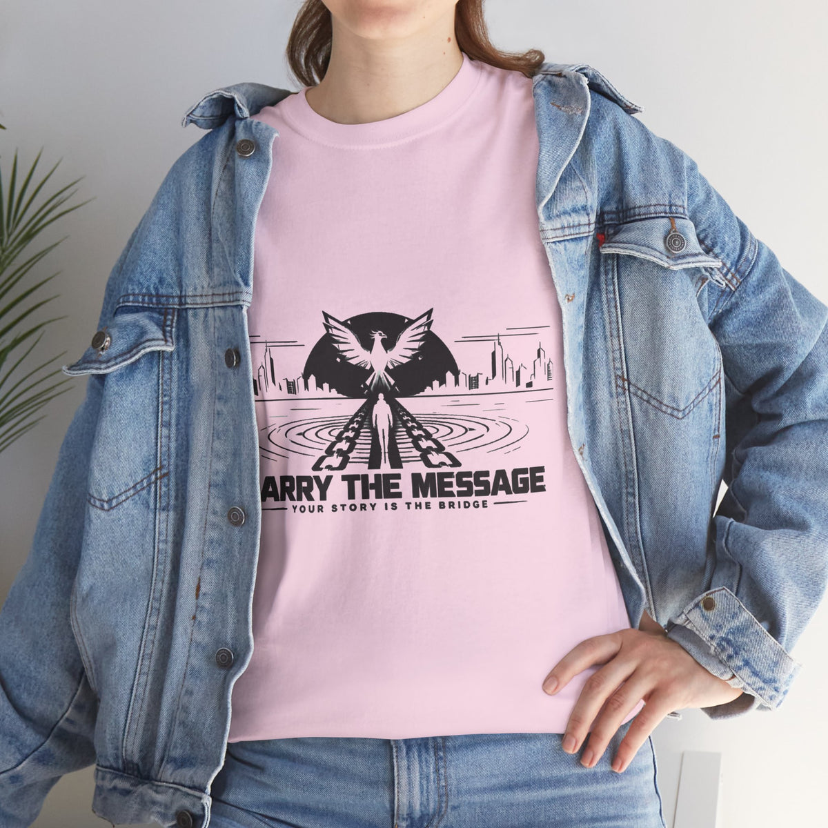 Carry The Message - Cotton T-Shirt