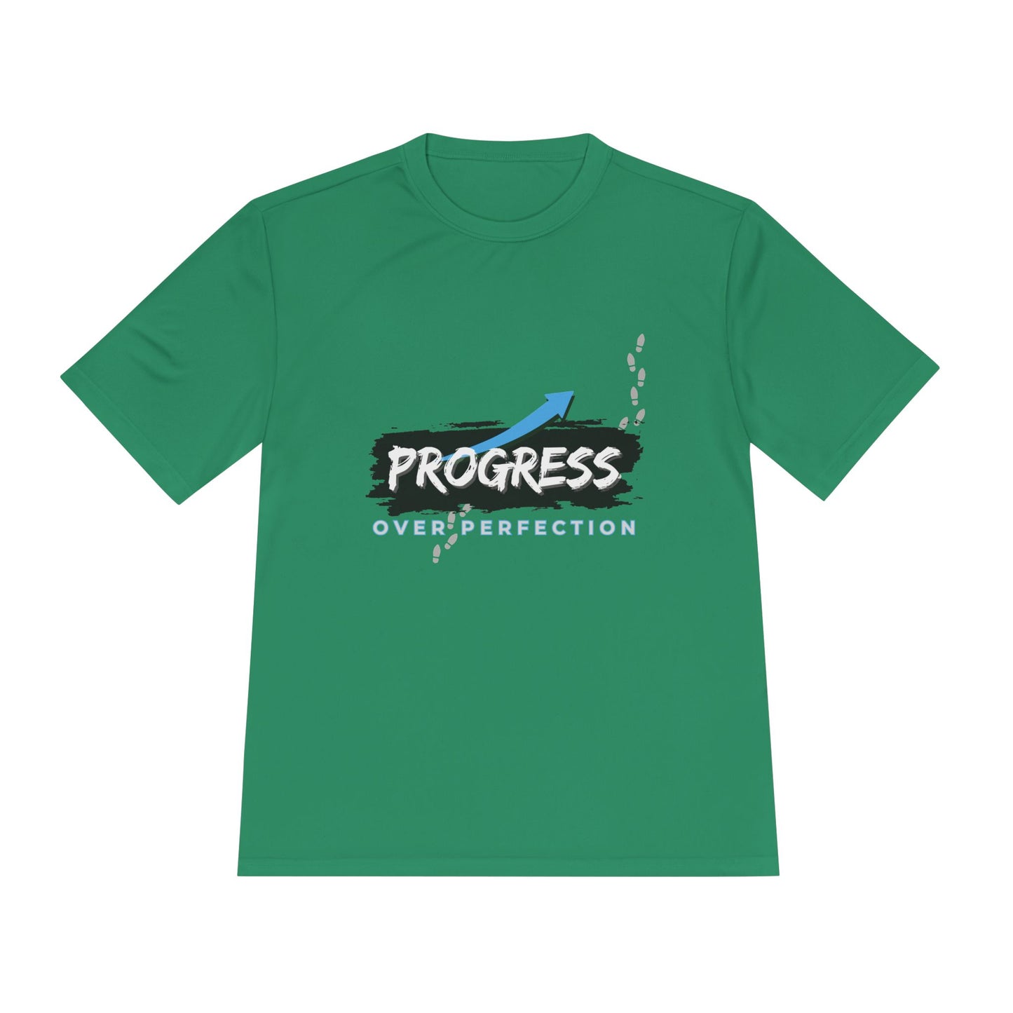 Progress Over Perfection - Moisture Wicking T-Shirt