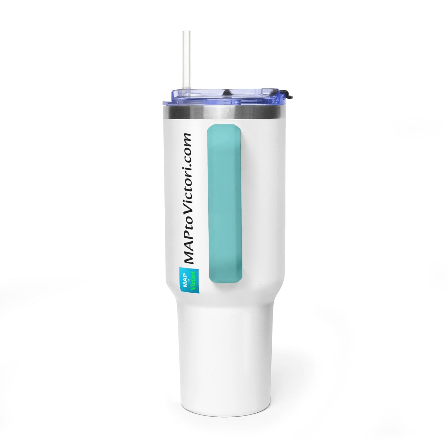 Progress Over Perfection 40oz Vacuum Tumbler