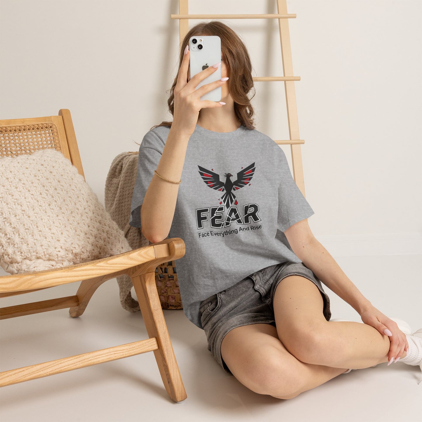 FEAR (Face Everything and Rise) - Cotton T-Shirt