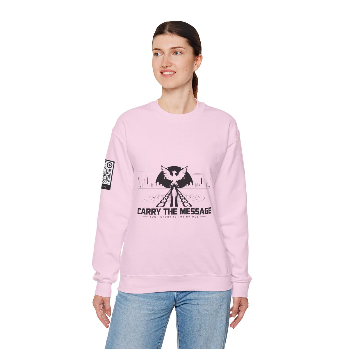 Carry The Message- Crewneck Sweatshirt
