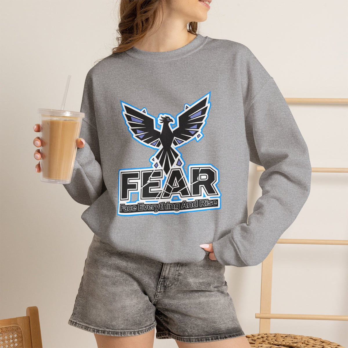 F.E.A.R. (Face Everything And Rise)- Crewneck Sweatshirt