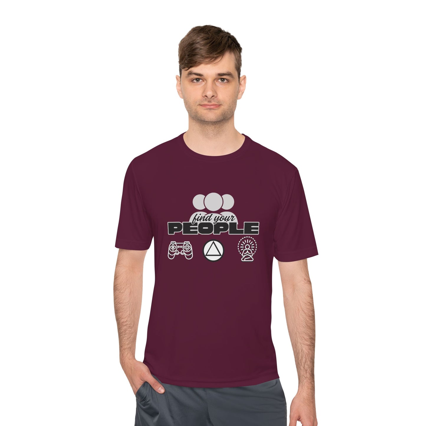 Find Your People - Moisture Wicking T-Shirt