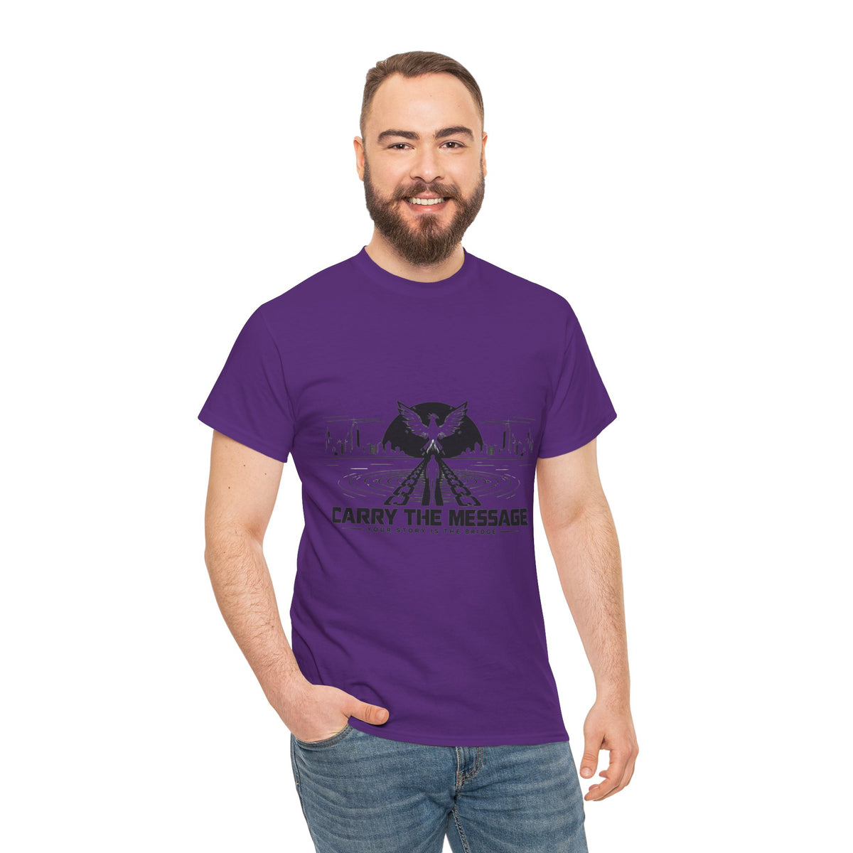 Carry The Message - Cotton T-Shirt