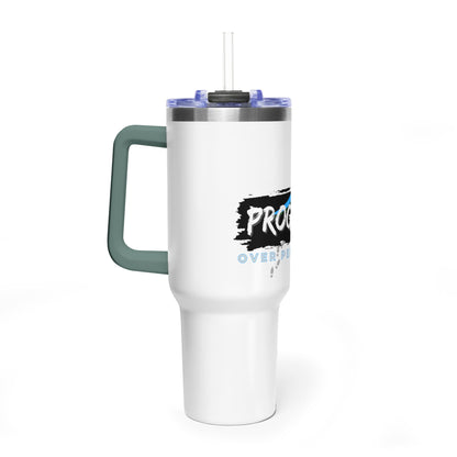 Progress Over Perfection 40oz Vacuum Tumbler