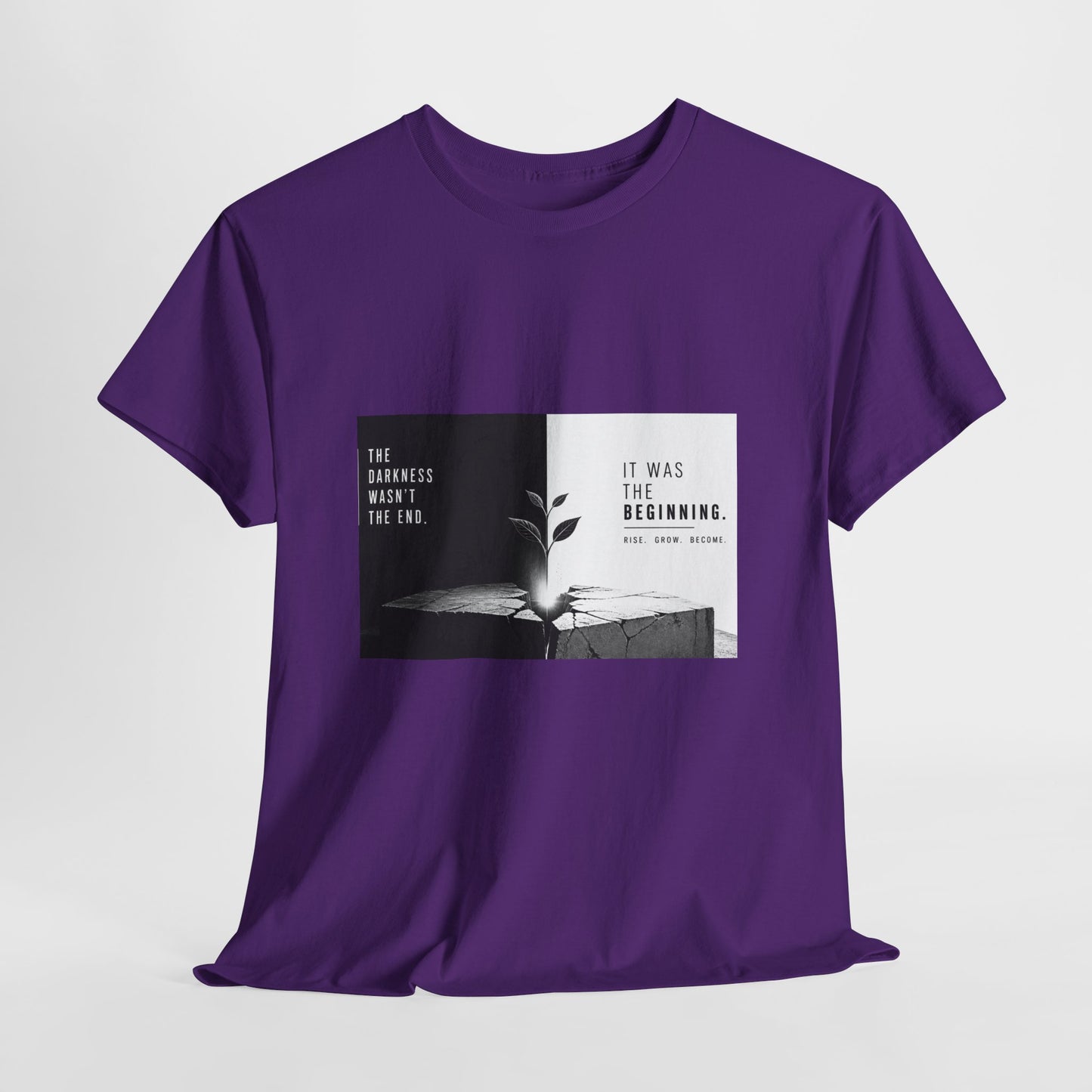 Just The Beginning - Cotton T-Shirt