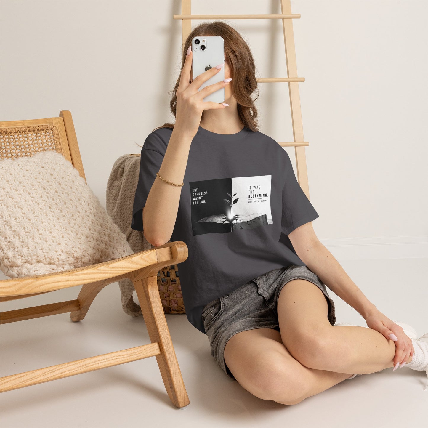 Just The Beginning - Cotton T-Shirt