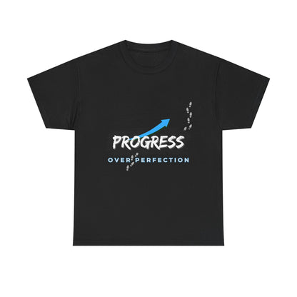 Progress Over Perfection - Cotton T-Shirt