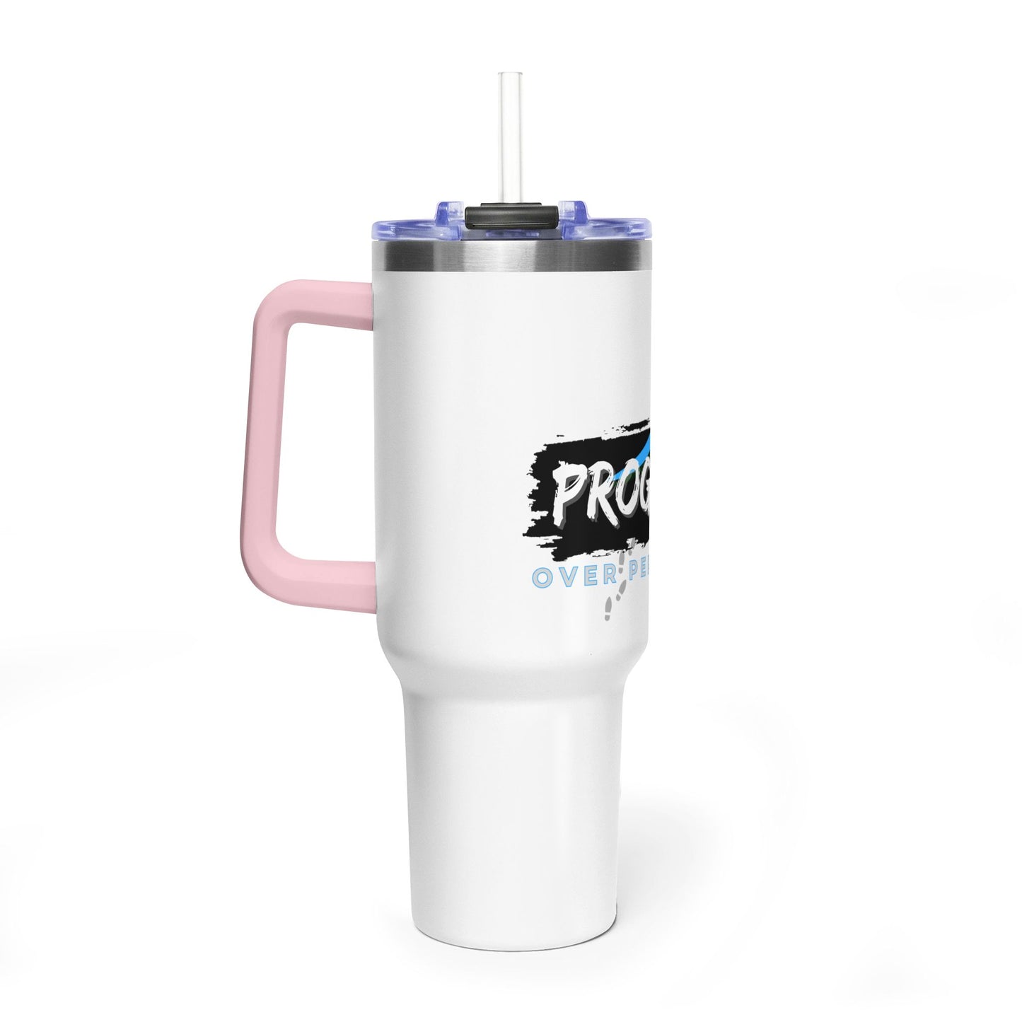 Progress Over Perfection 40oz Vacuum Tumbler