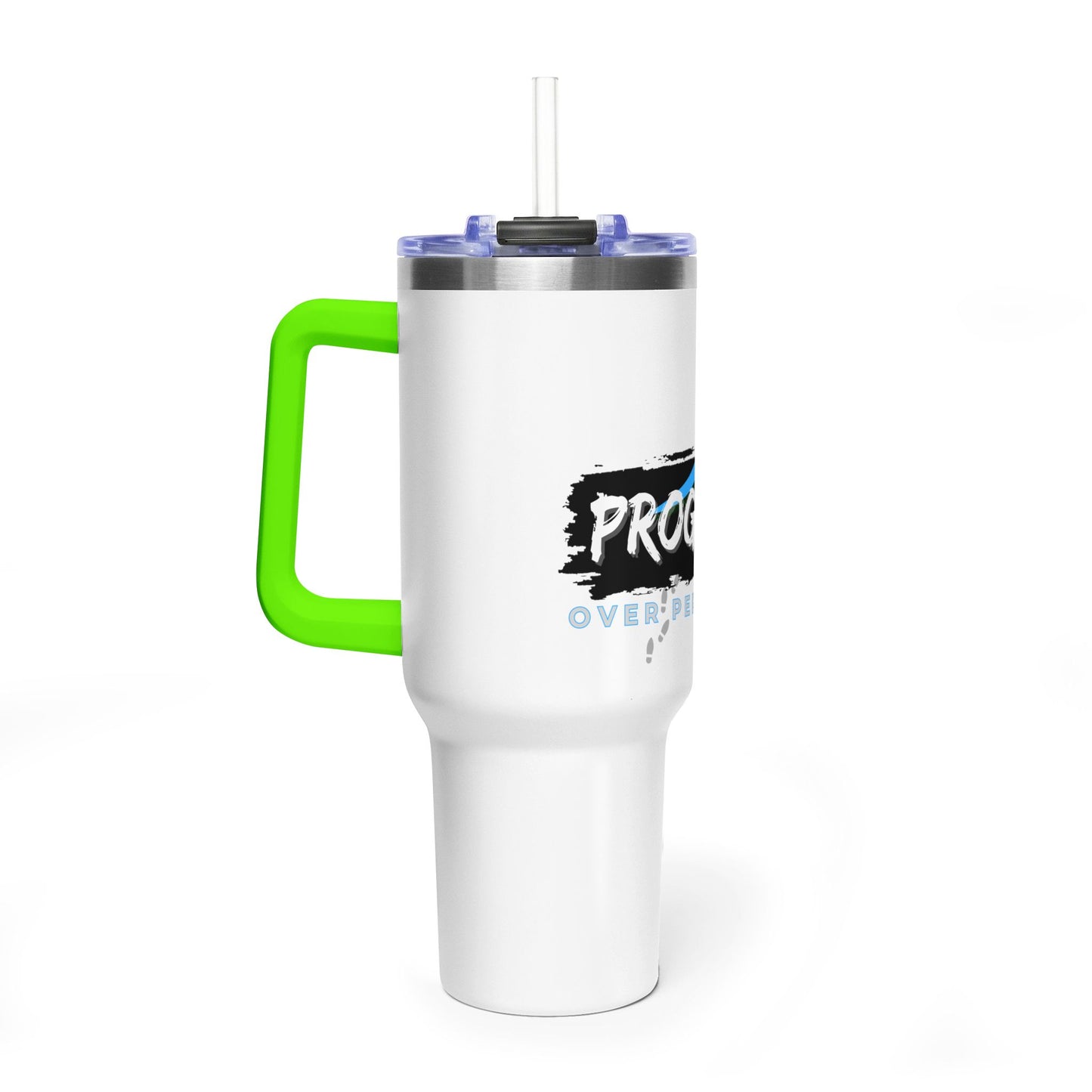 Progress Over Perfection 40oz Vacuum Tumbler