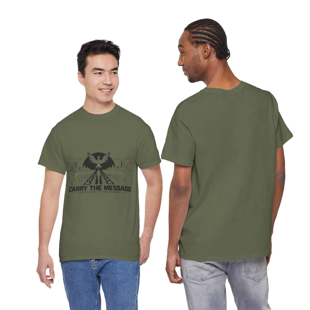 Carry The Message - Cotton T-Shirt