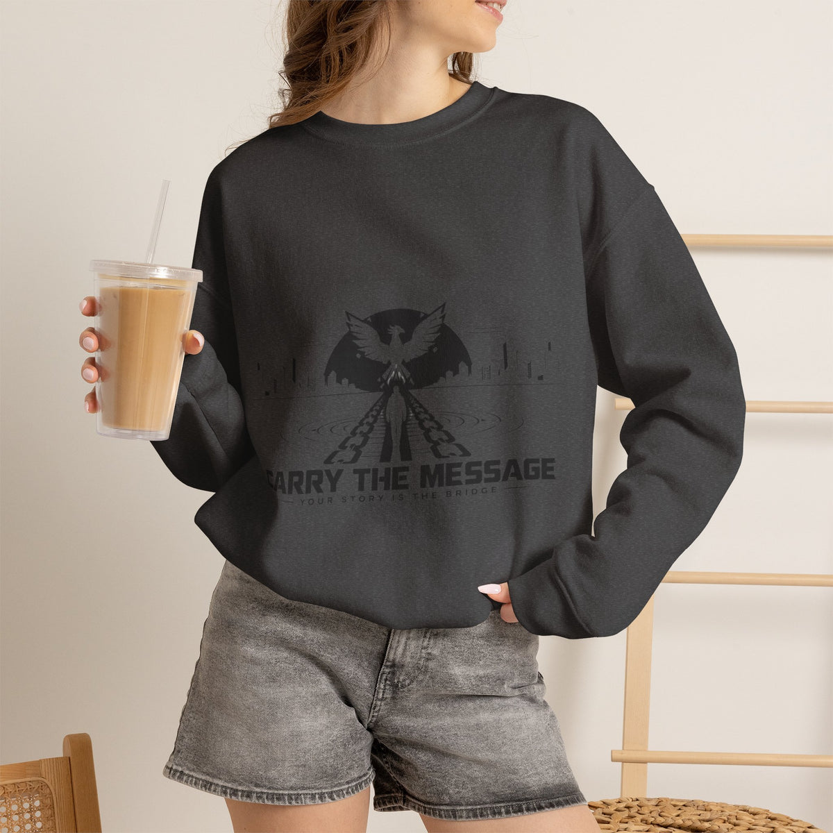 Carry The Message- Crewneck Sweatshirt