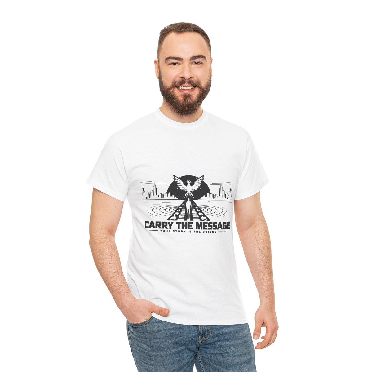 Carry The Message - Cotton T-Shirt