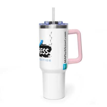 Progress Over Perfection 40oz Vacuum Tumbler