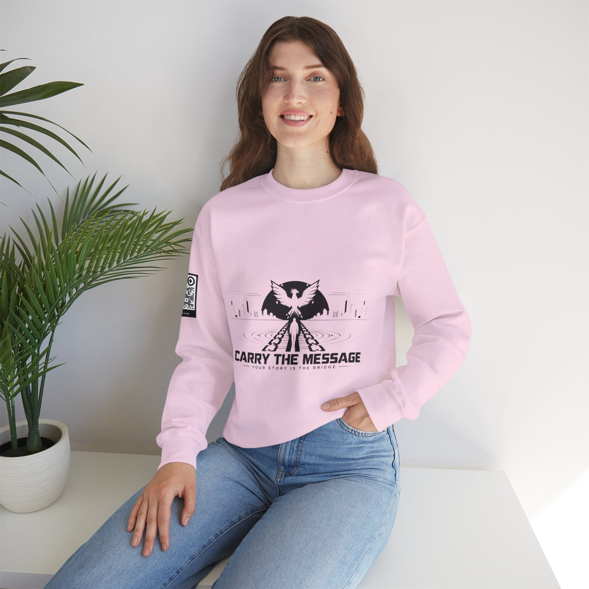 Carry The Message- Crewneck Sweatshirt