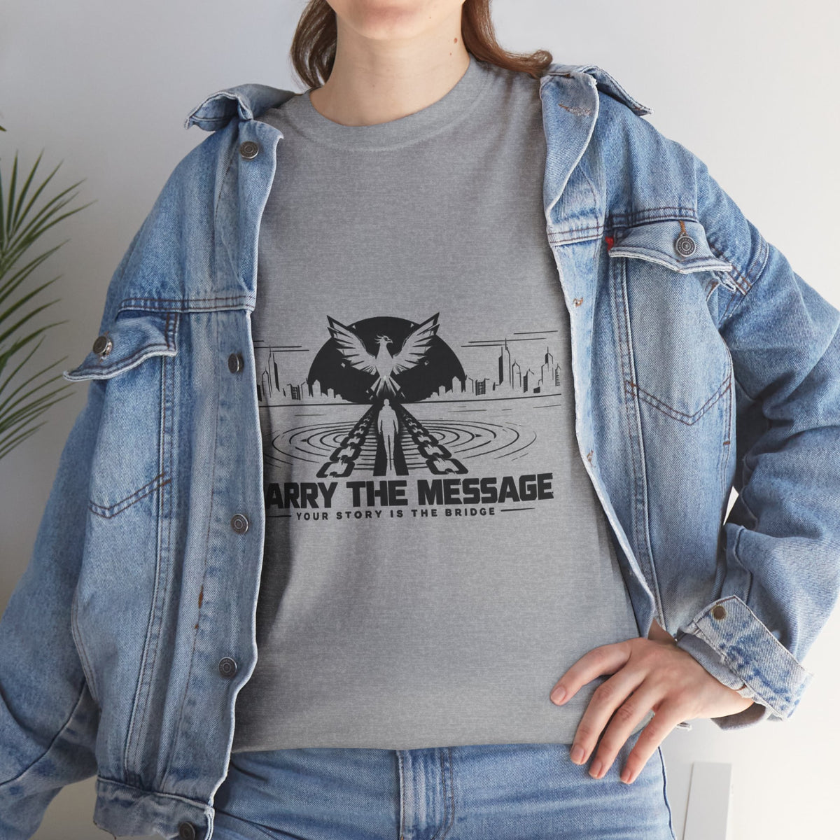 Carry The Message - Cotton T-Shirt