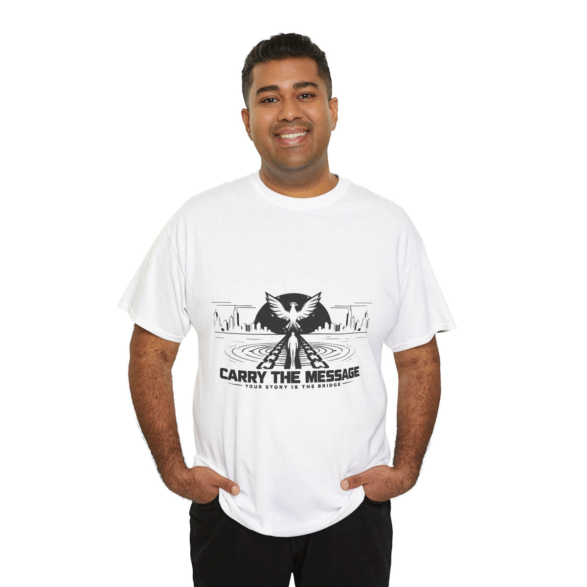 Carry The Message - Cotton T-Shirt