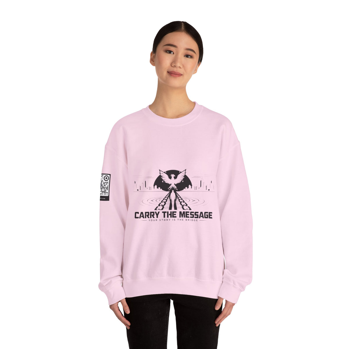 Carry The Message- Crewneck Sweatshirt
