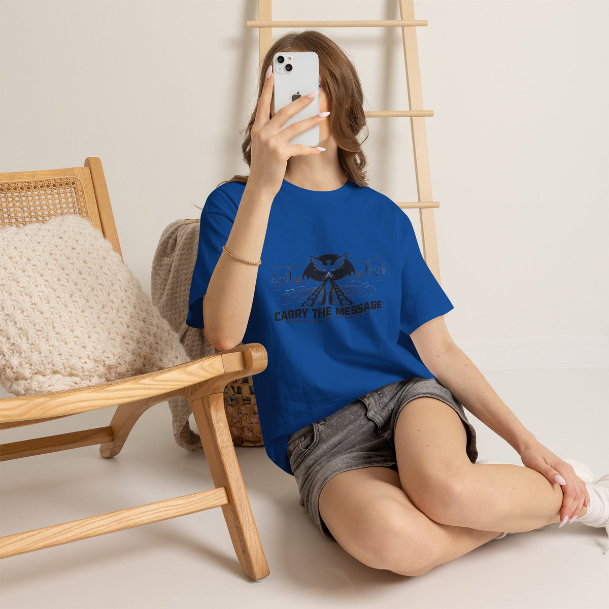 Carry The Message - Cotton T-Shirt