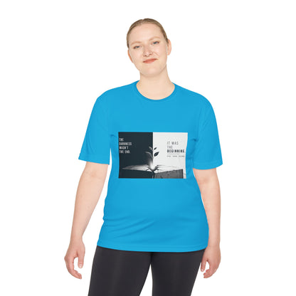 Just The Beginning - Moisture Wicking T-Shirt