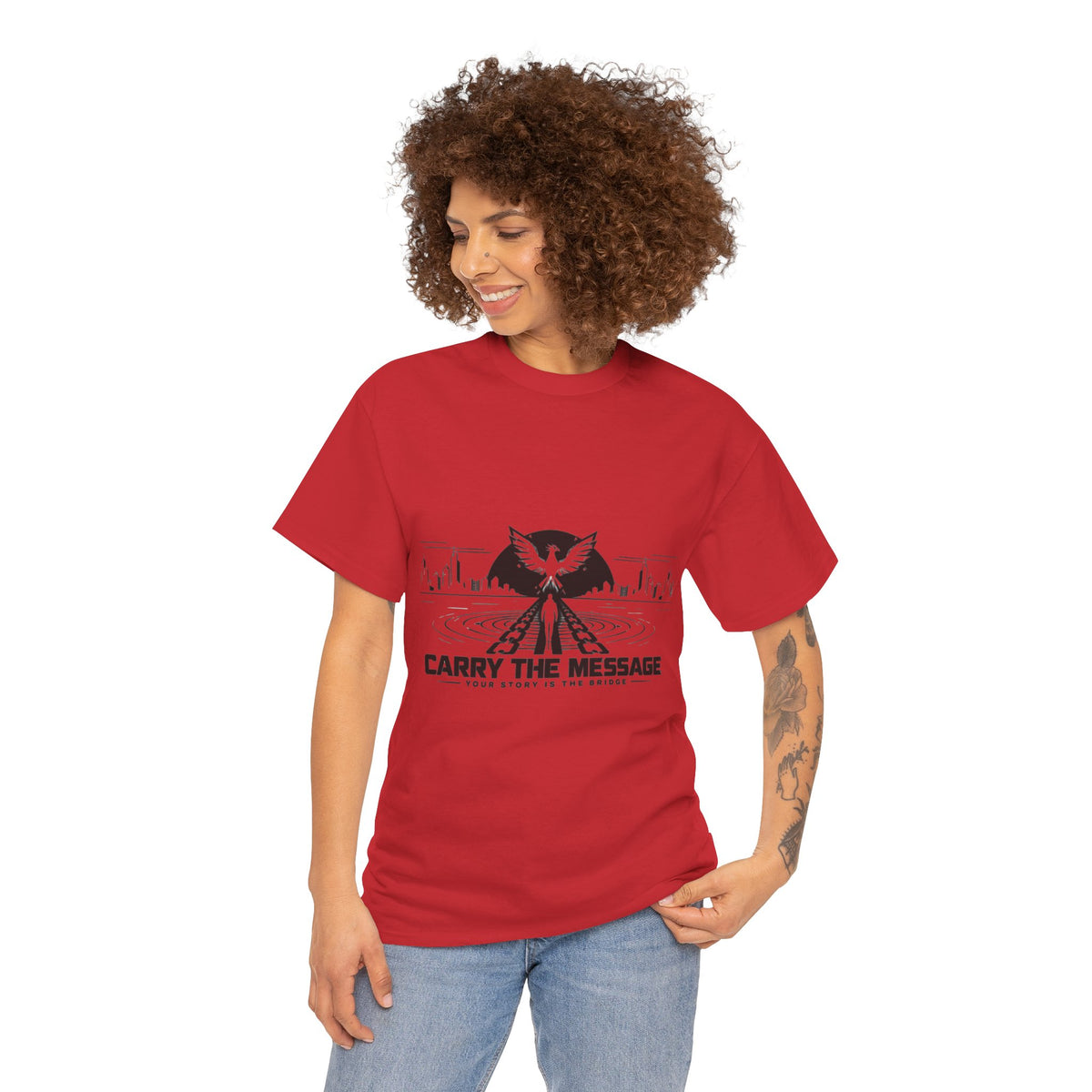 Carry The Message - Cotton T-Shirt