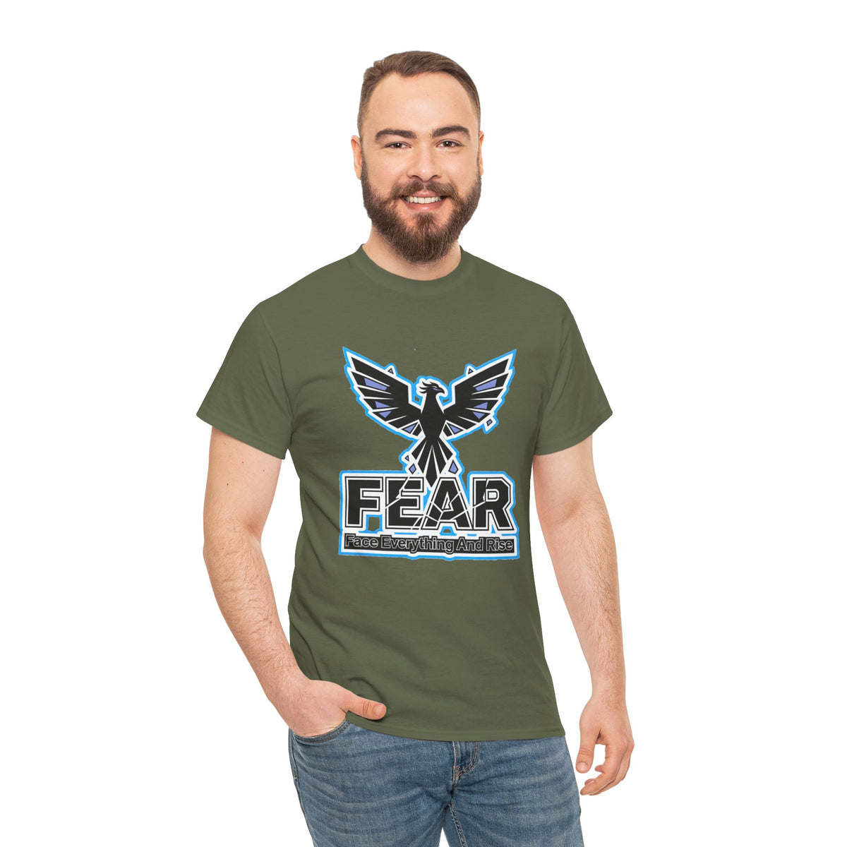 F.E.A.R. (Face Everything And Rise) - Cotton T-Shirt