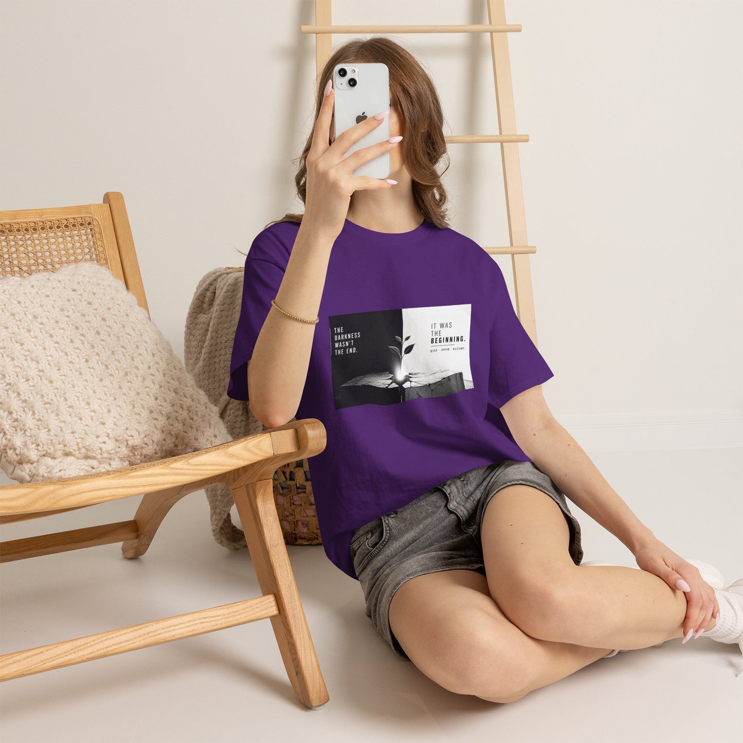 Just The Beginning - Cotton T-Shirt