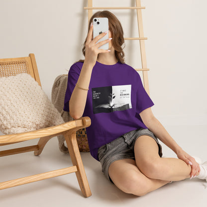 Just The Beginning - Cotton T-Shirt
