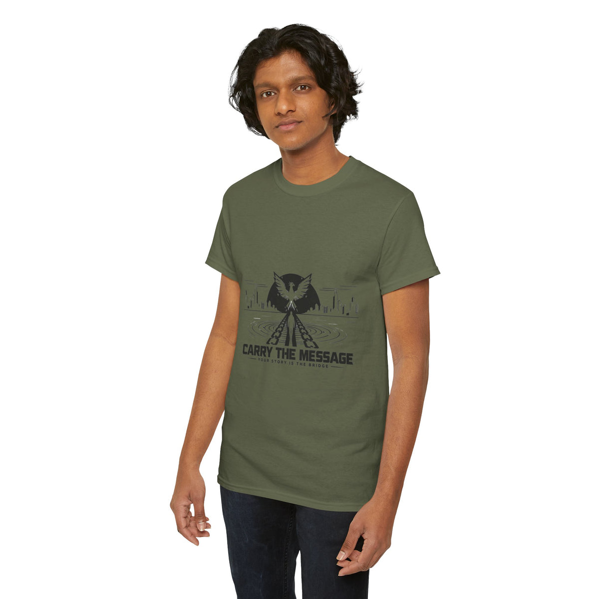 Carry The Message - Cotton T-Shirt