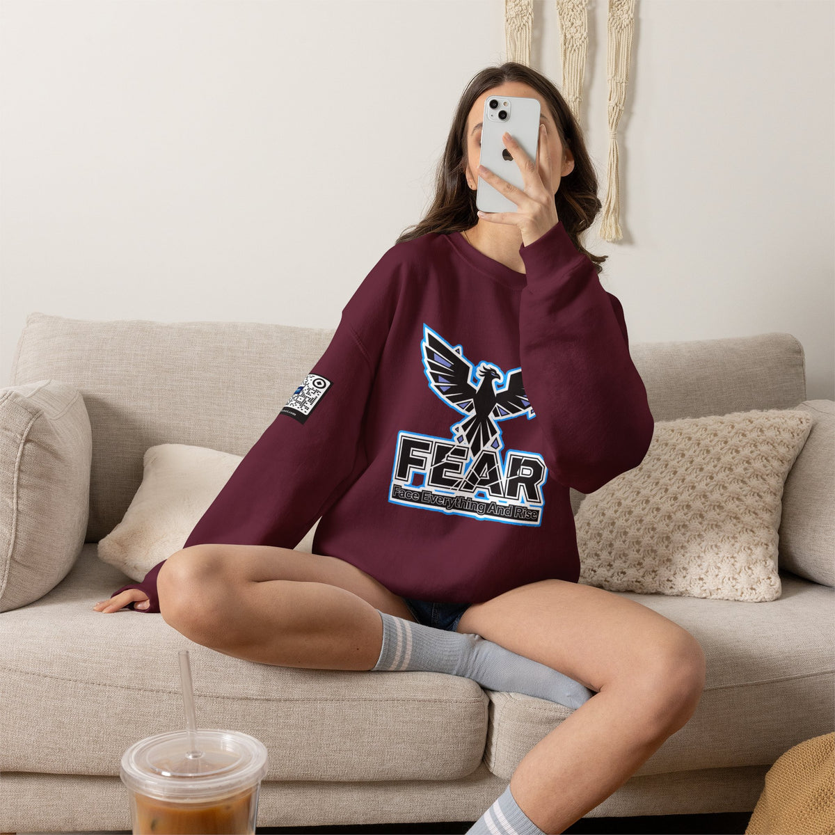 F.E.A.R. (Face Everything And Rise)- Crewneck Sweatshirt