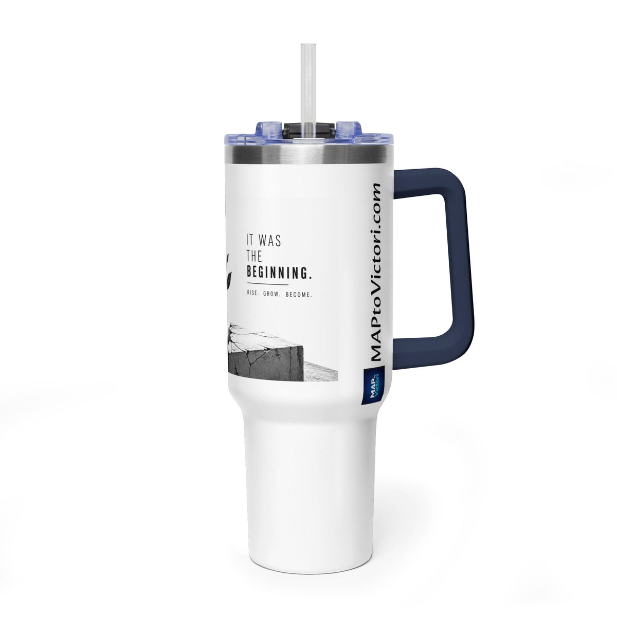 Just The Beginning - 40oz Vacuum Tumbler
