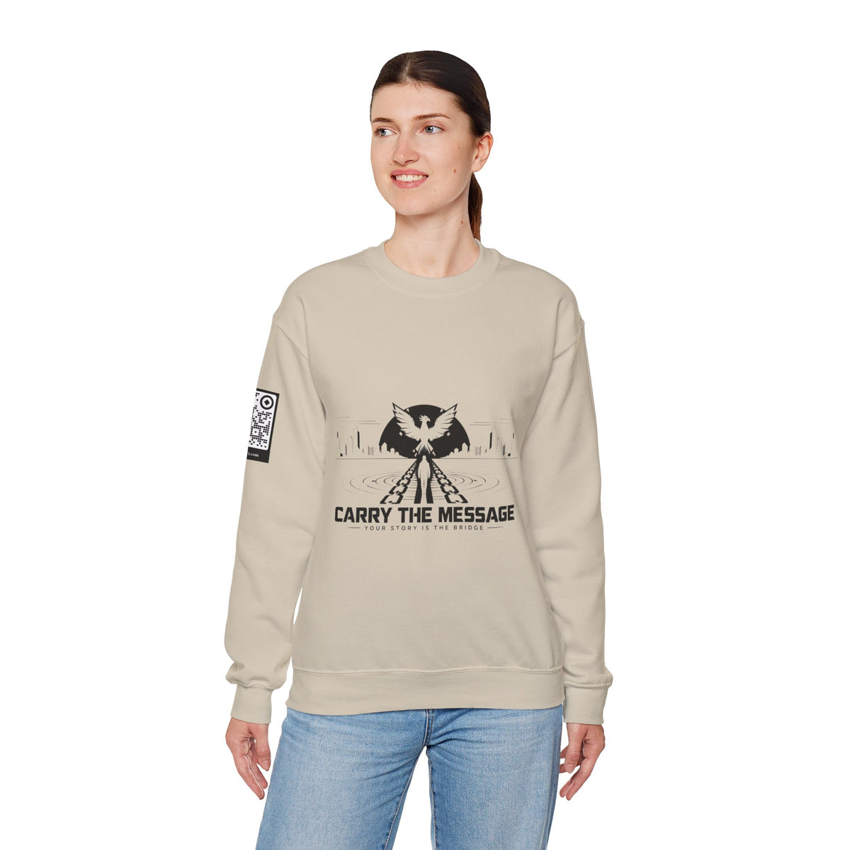 Carry The Message- Crewneck Sweatshirt