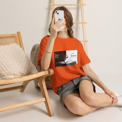 Just The Beginning - Cotton T-Shirt