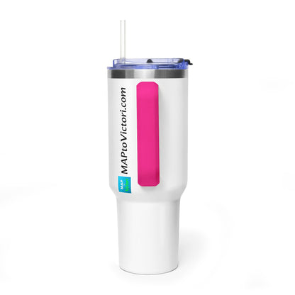 Progress Over Perfection 40oz Vacuum Tumbler