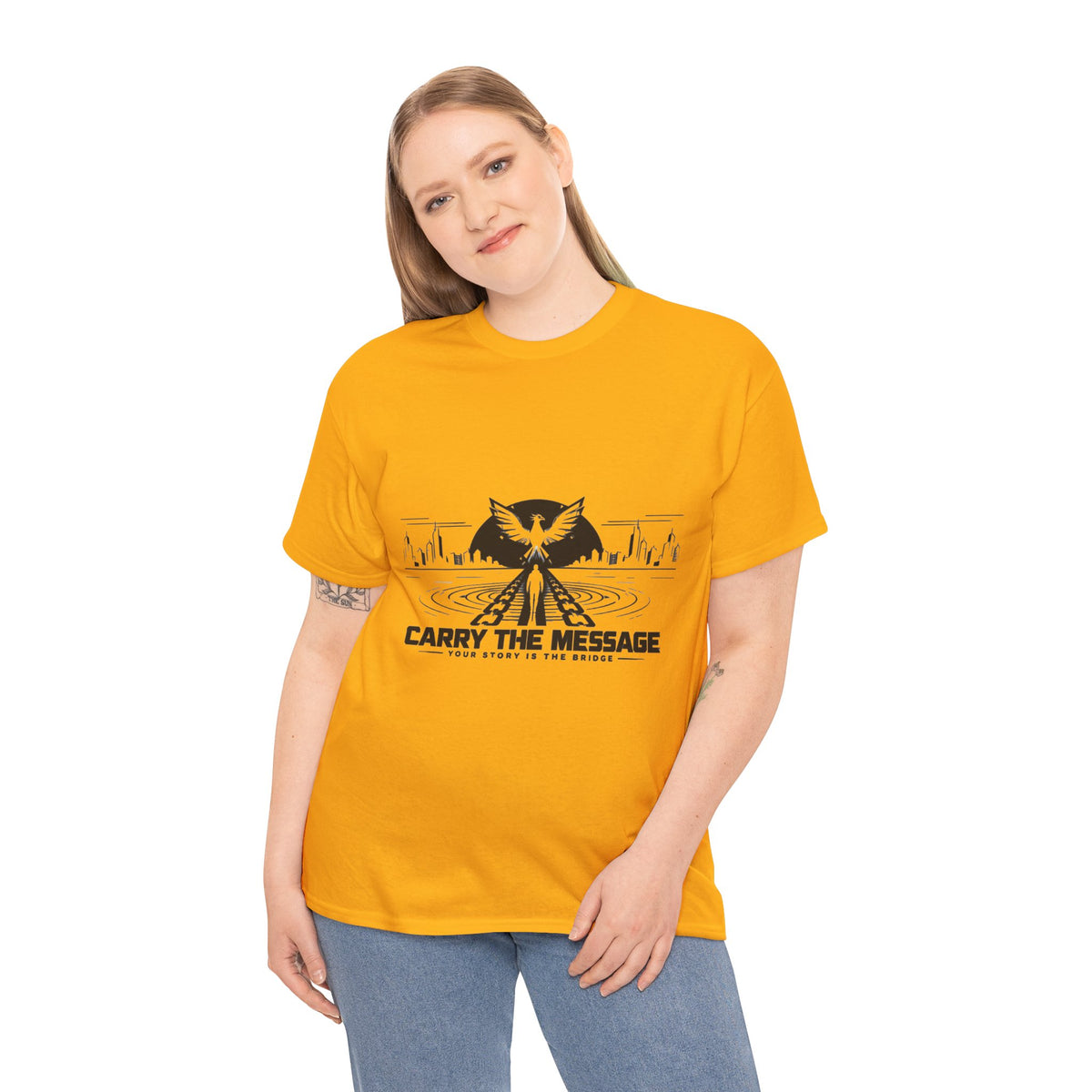 Carry The Message - Cotton T-Shirt