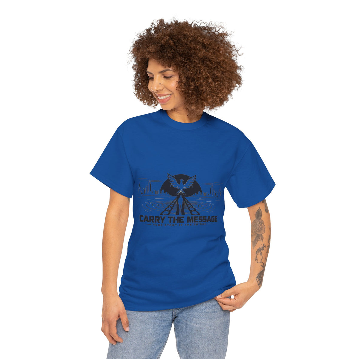 Carry The Message - Cotton T-Shirt