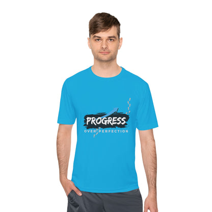 Progress Over Perfection - Moisture Wicking T-Shirt
