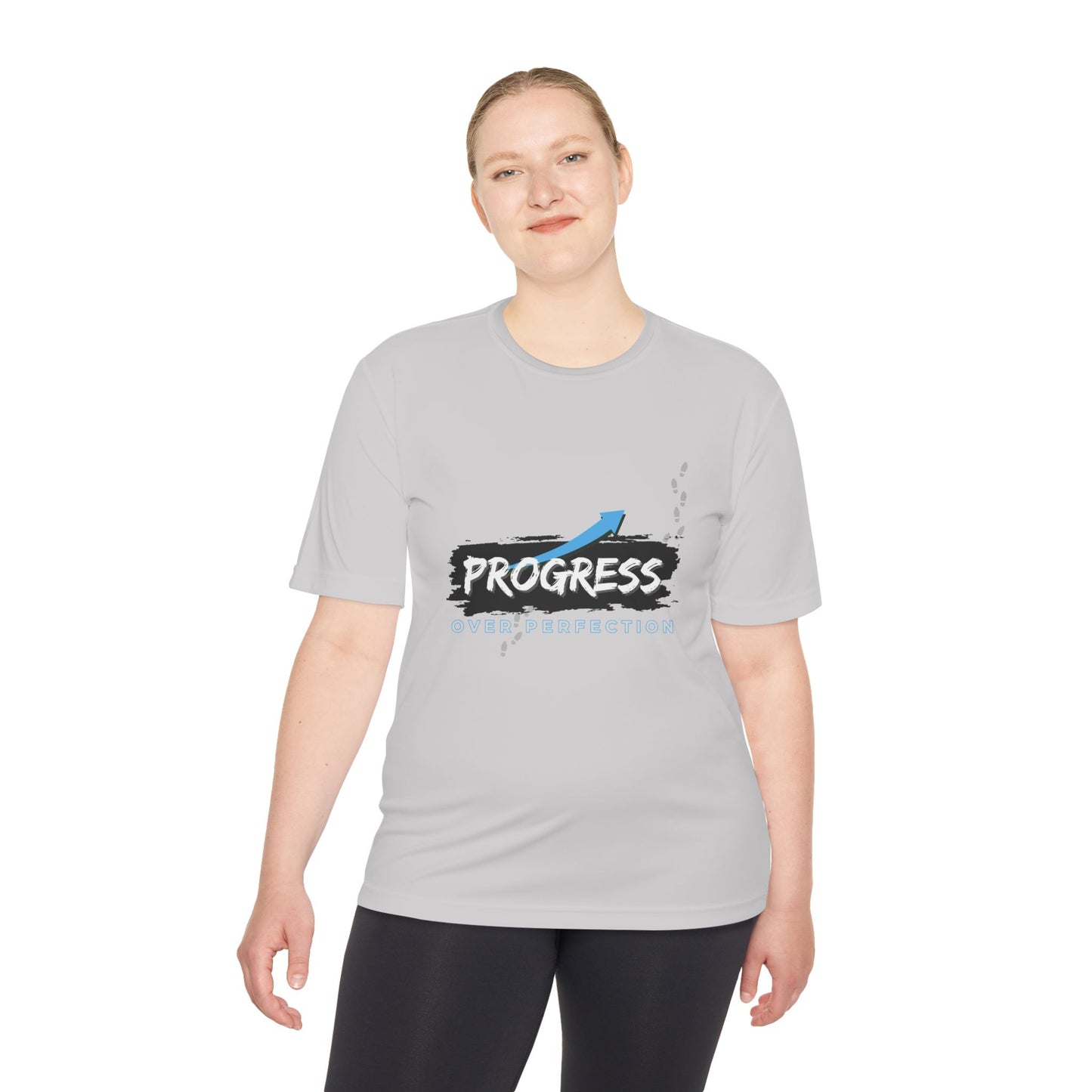 Progress Over Perfection - Moisture Wicking T-Shirt