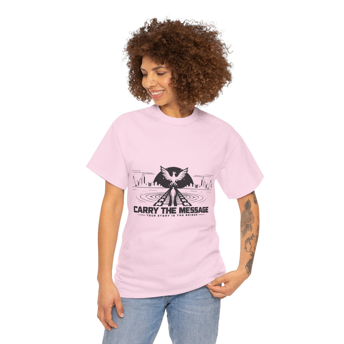 Carry The Message - Cotton T-Shirt