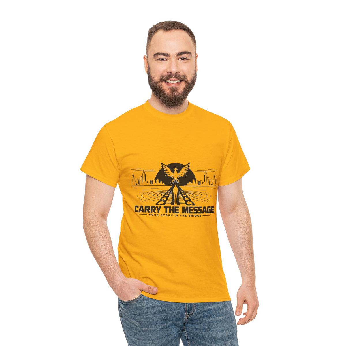 Carry The Message - Cotton T-Shirt
