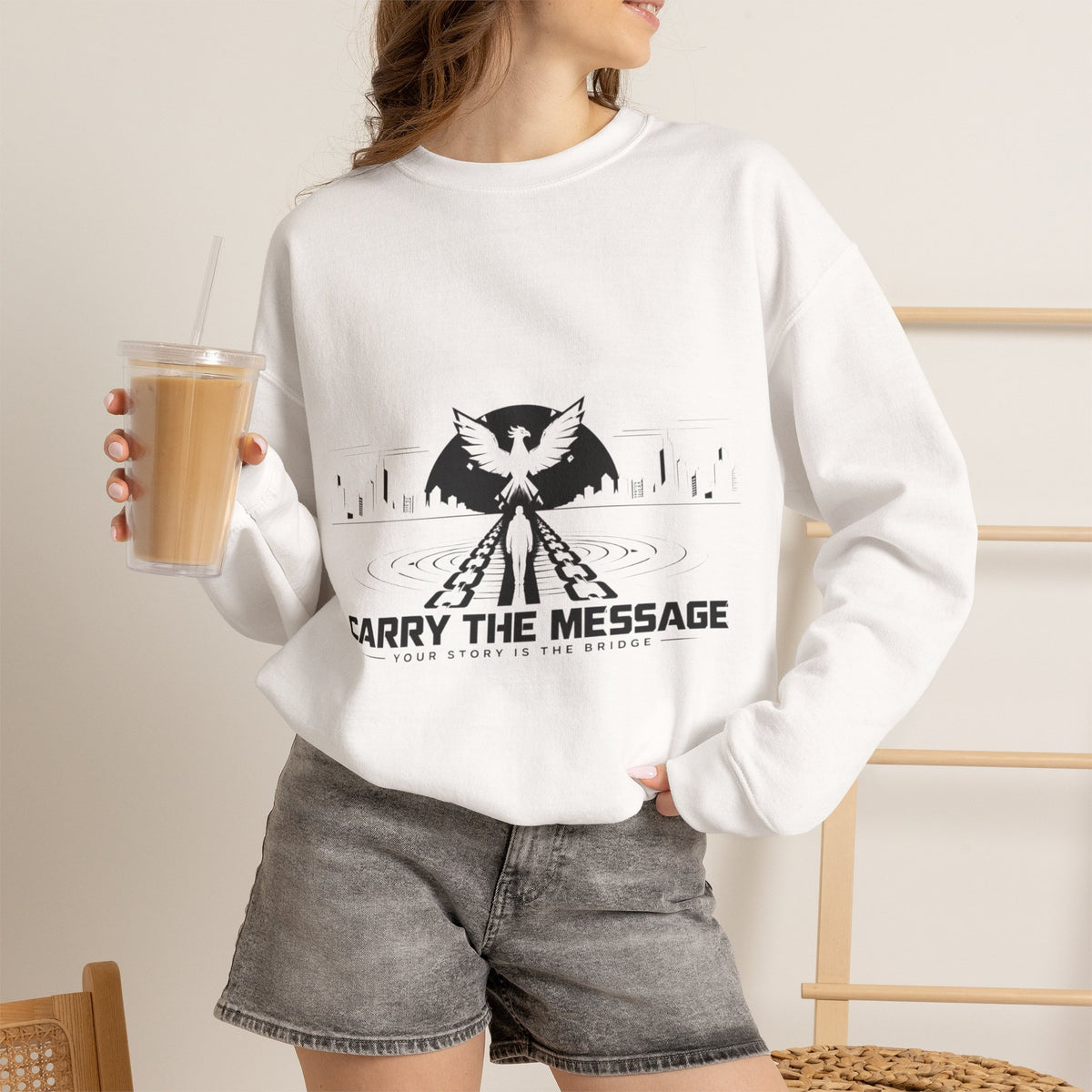 Carry The Message- Crewneck Sweatshirt