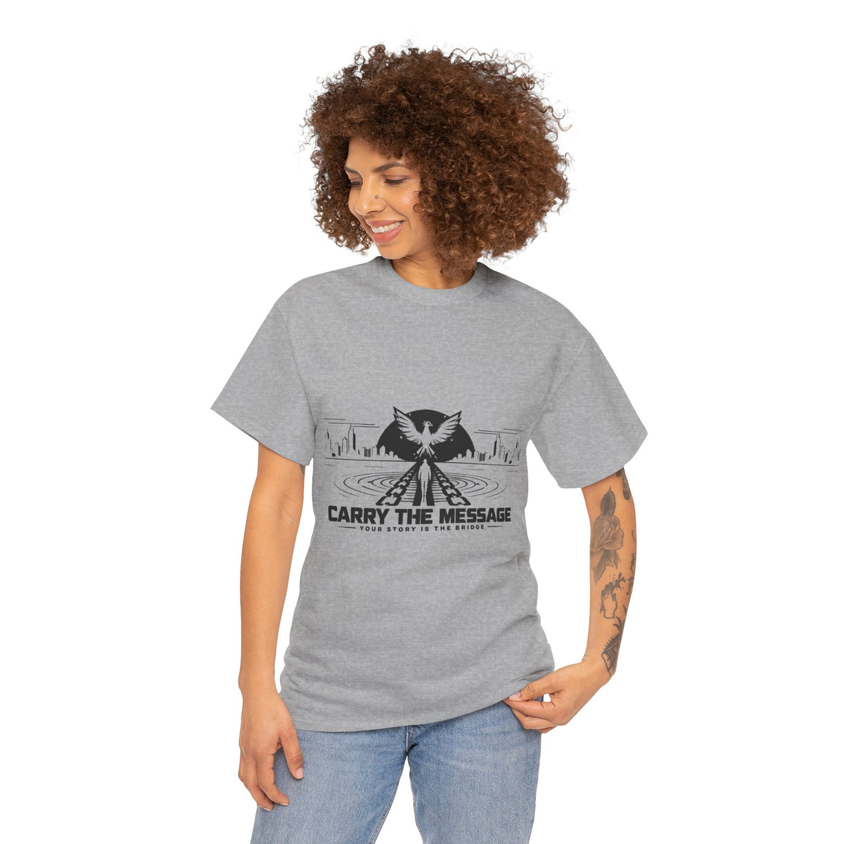 Carry The Message - Cotton T-Shirt