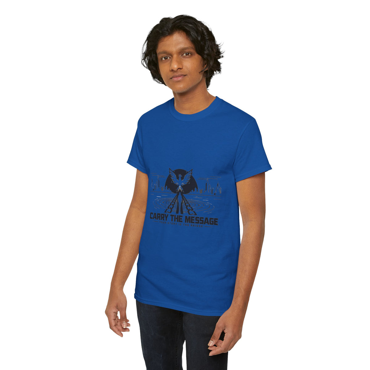 Carry The Message - Cotton T-Shirt