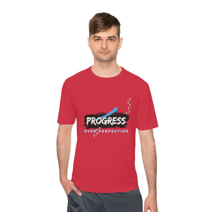 Progress Over Perfection - Moisture Wicking T-Shirt