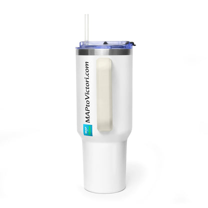 Progress Over Perfection 40oz Vacuum Tumbler