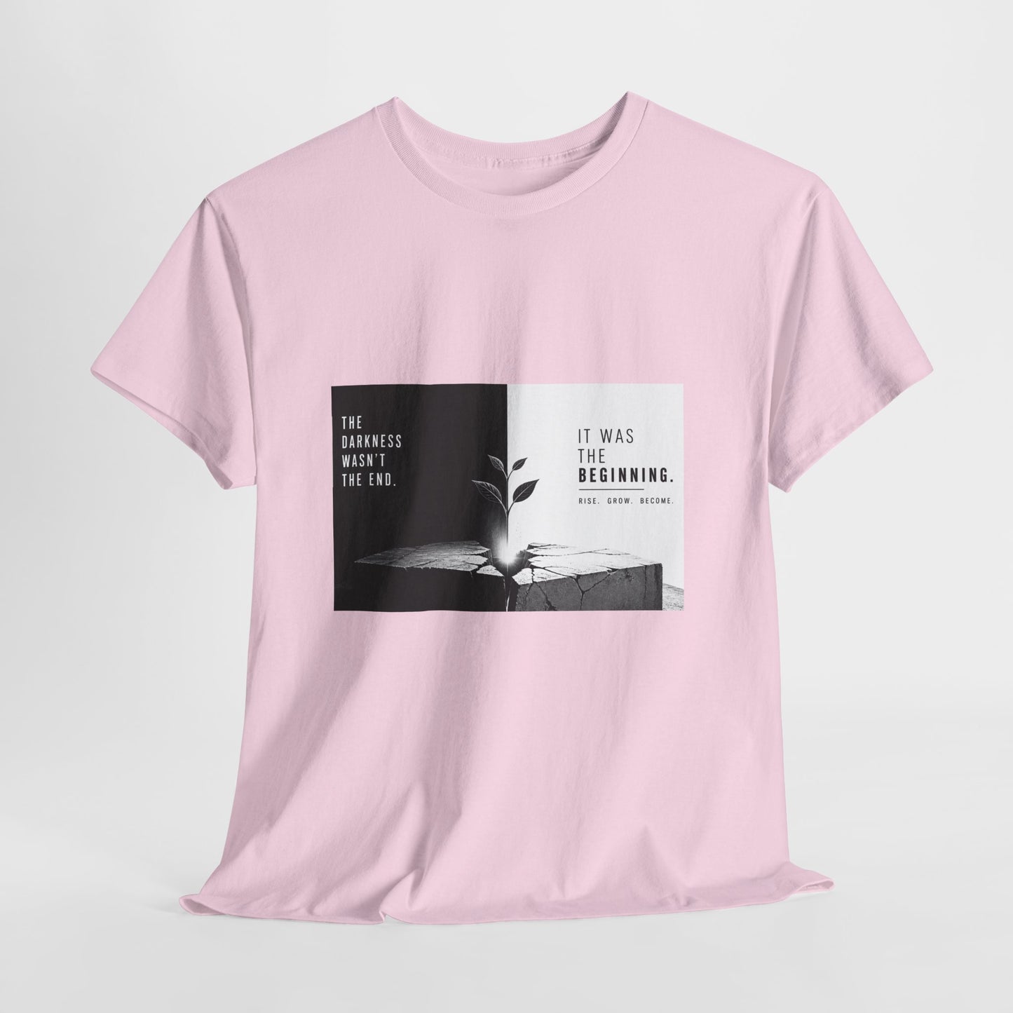 Just The Beginning - Cotton T-Shirt