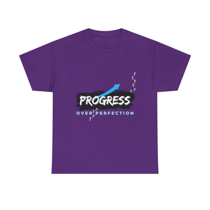 Progress Over Perfection - Cotton T-Shirt